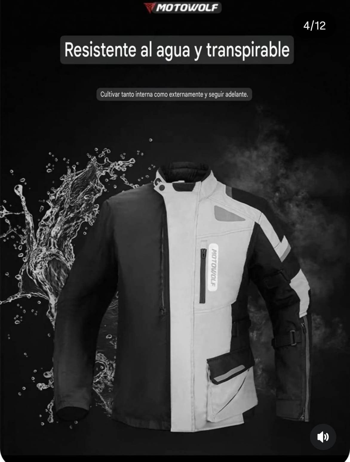 Campera Adventure 4 estaciones motowolf MDL0524 - Image 15