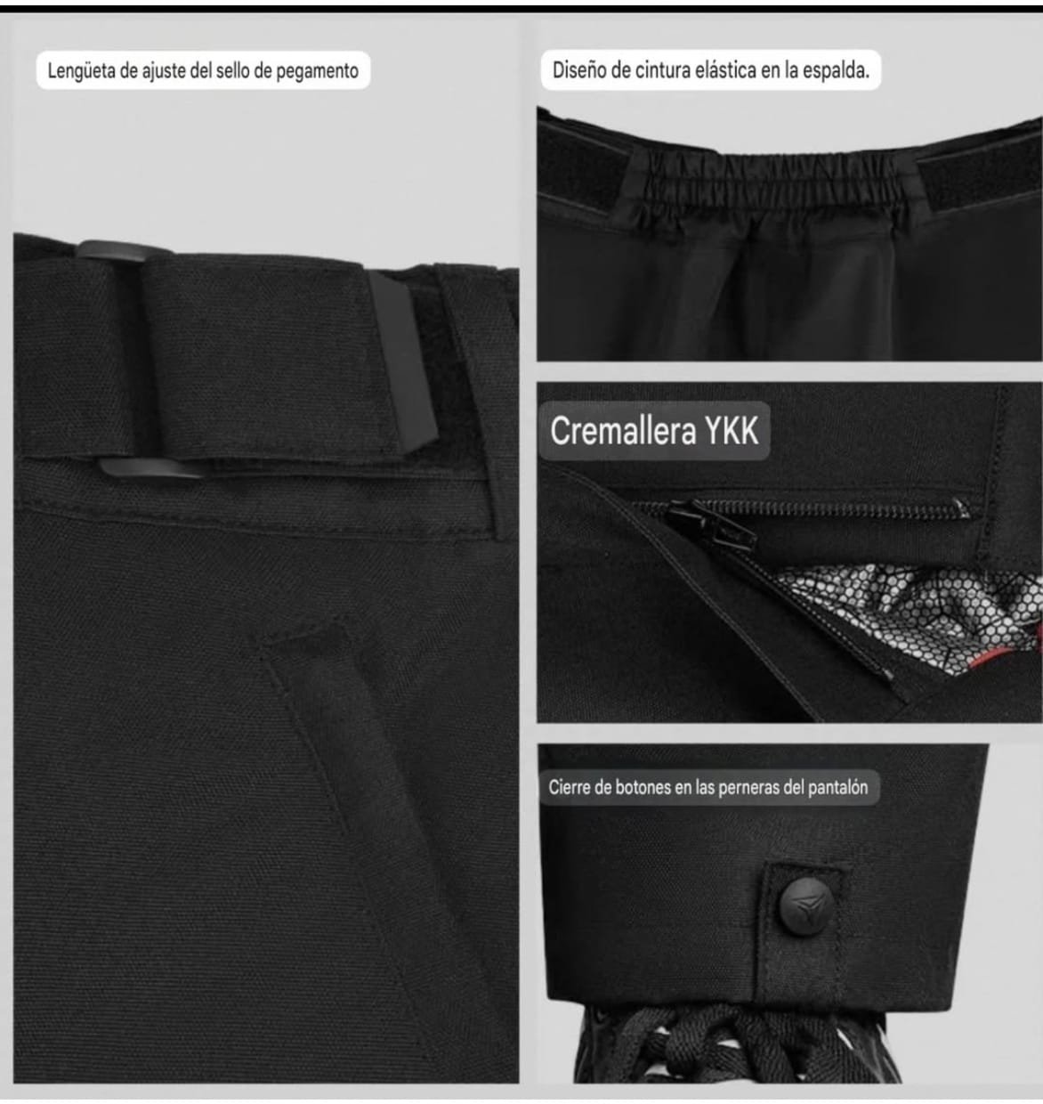 Pantalón Liberación rápida Motowolf - Image 8