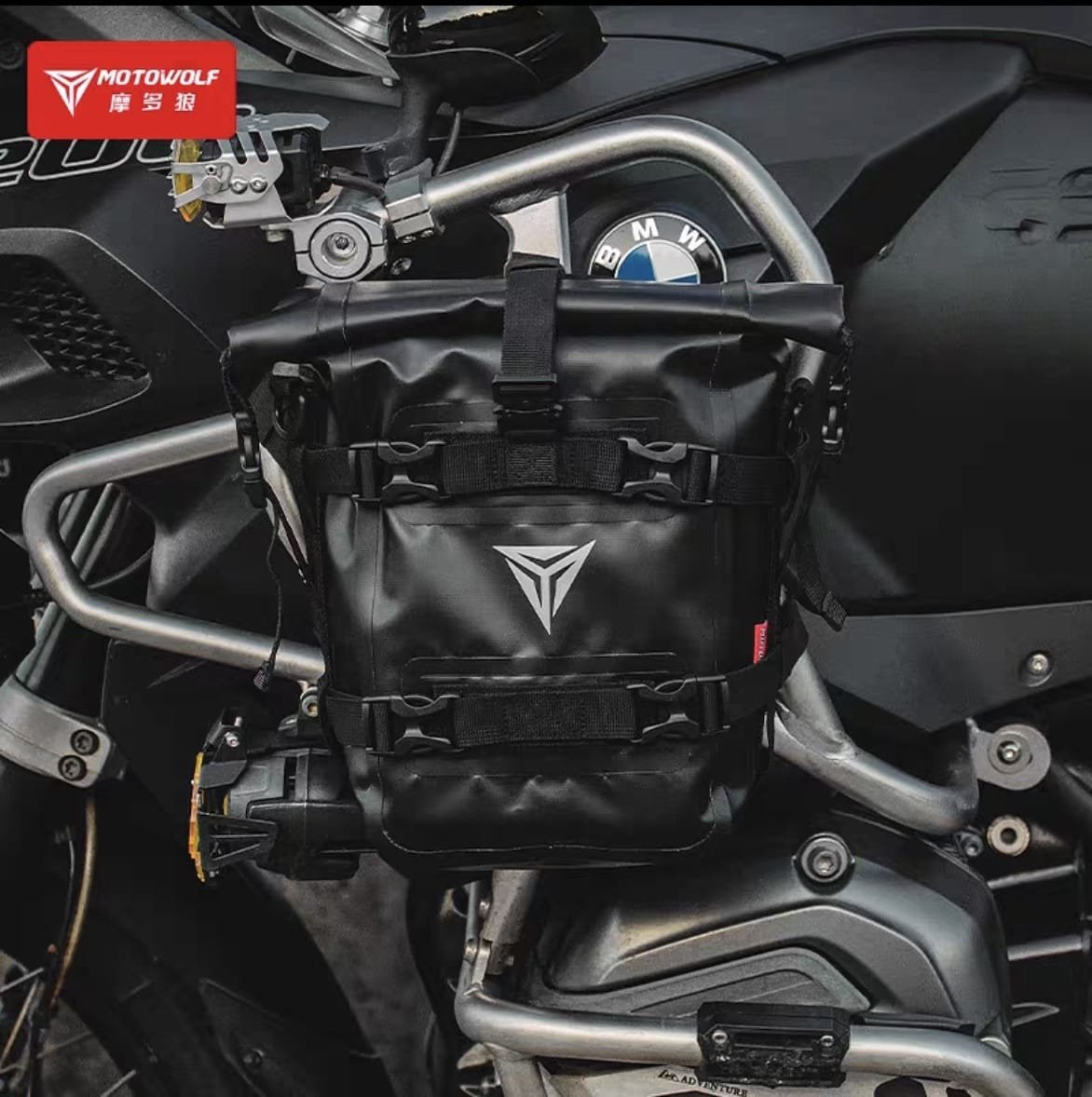 Bolso motero defensa 5 litros ampliable 8 litros Motowolf - Image 7