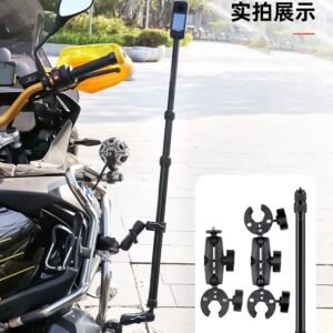 Kit de moto para cámara Insta360 Y Gopro Con Barra Invisible