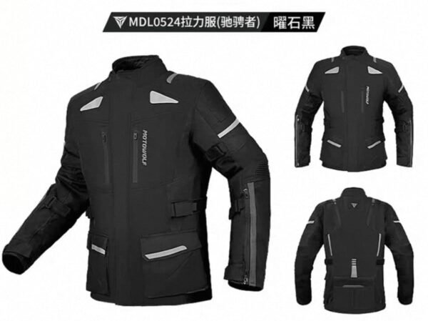 Campera Adventure 4 estaciones motowolf MDL0524 - Image 2