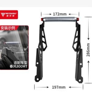 Barra de soporte de aluminio