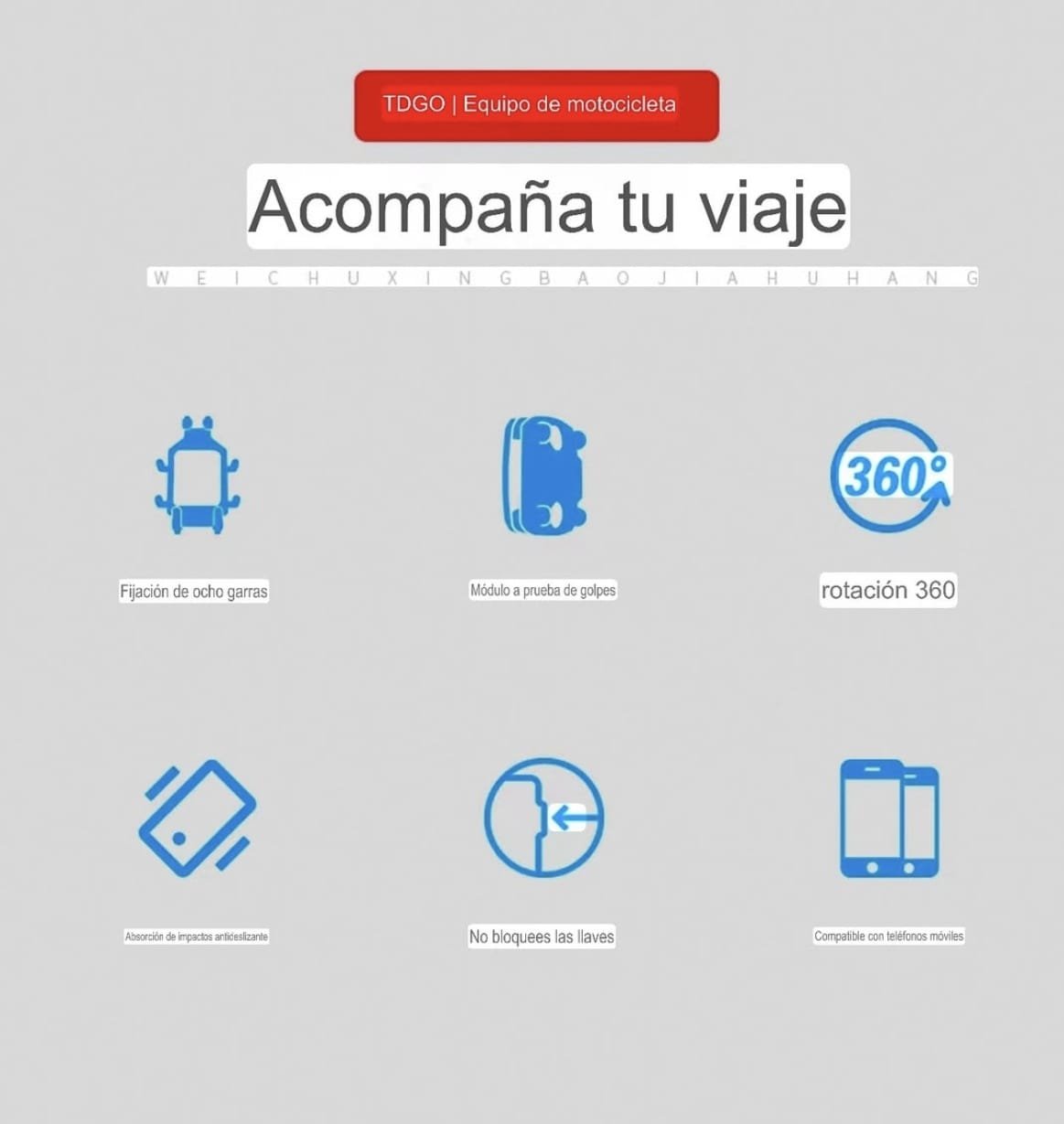 soporte para celulares pulpo TDGO - Image 10