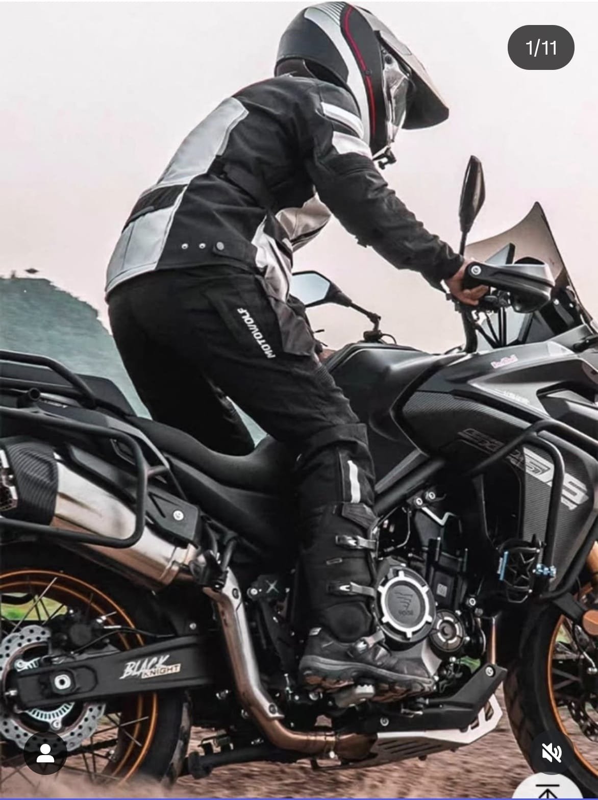 Pantalon adventured motowolf MDLO614 - Image 3