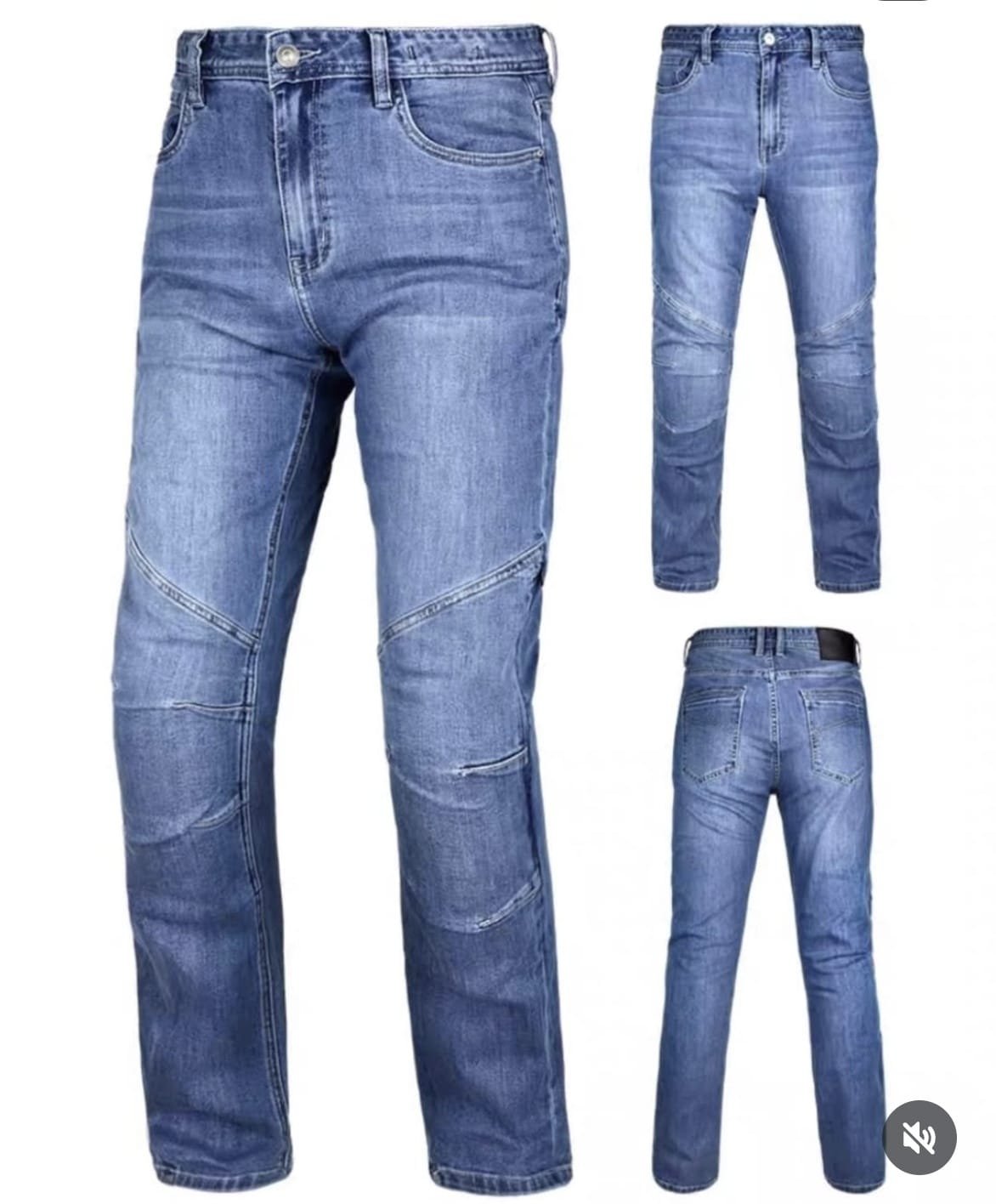 pantalon jean motowolf - Image 3