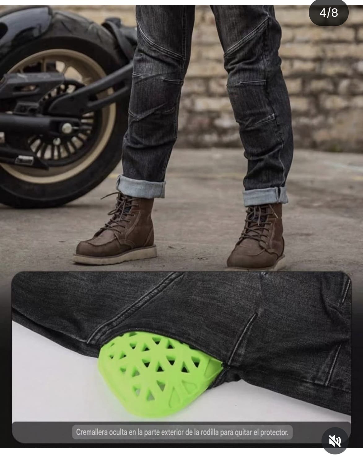 pantalon jean motowolf - Image 4