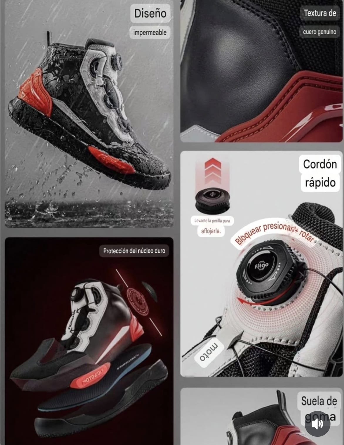 Botas SH1 motowolf cuero - Image 5