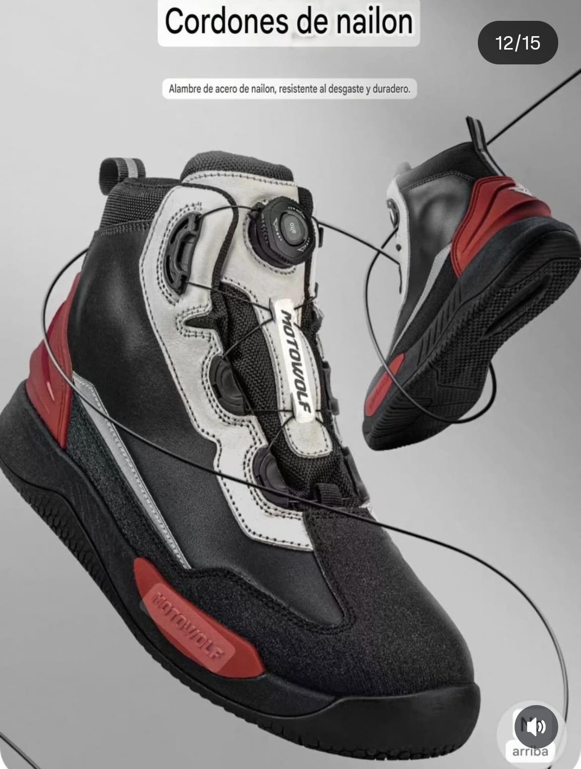 Botas SH1 motowolf cuero - Image 12