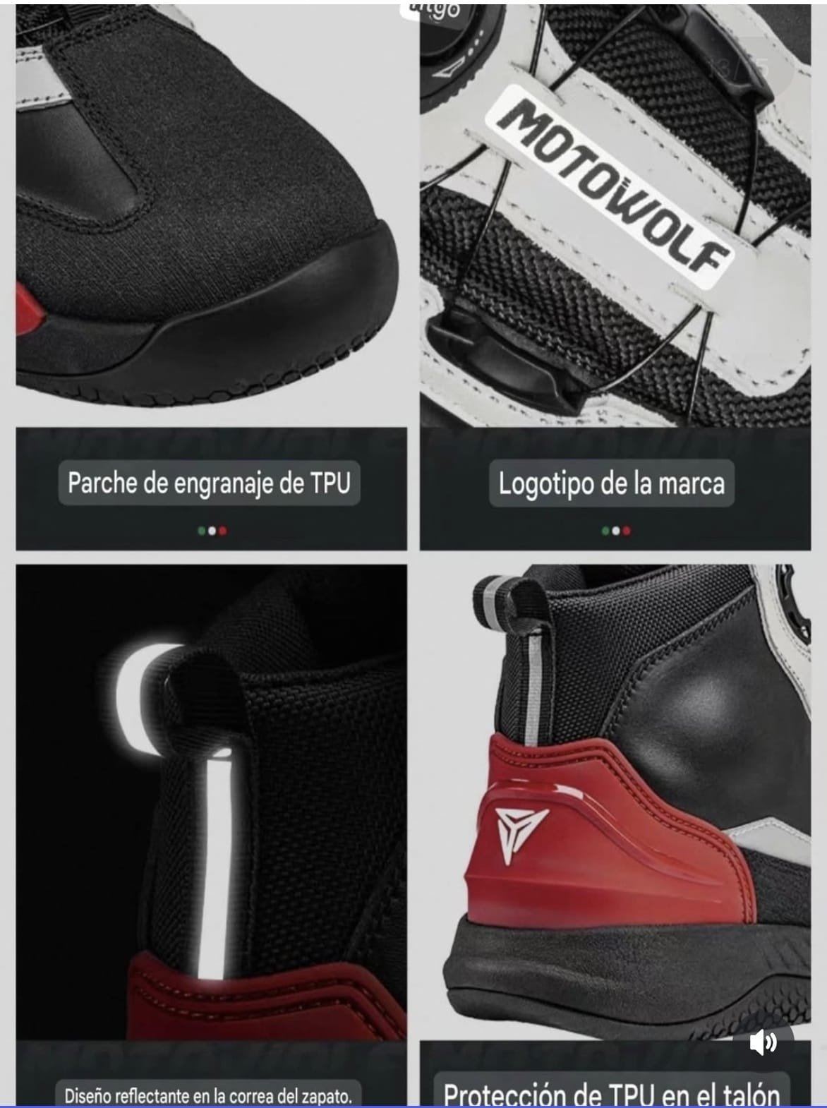 Botas SH1 motowolf cuero - Image 14