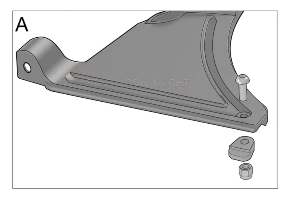 placa deflectora aires BMW gs 1200 / adv gs 1250/ adv - Image 9