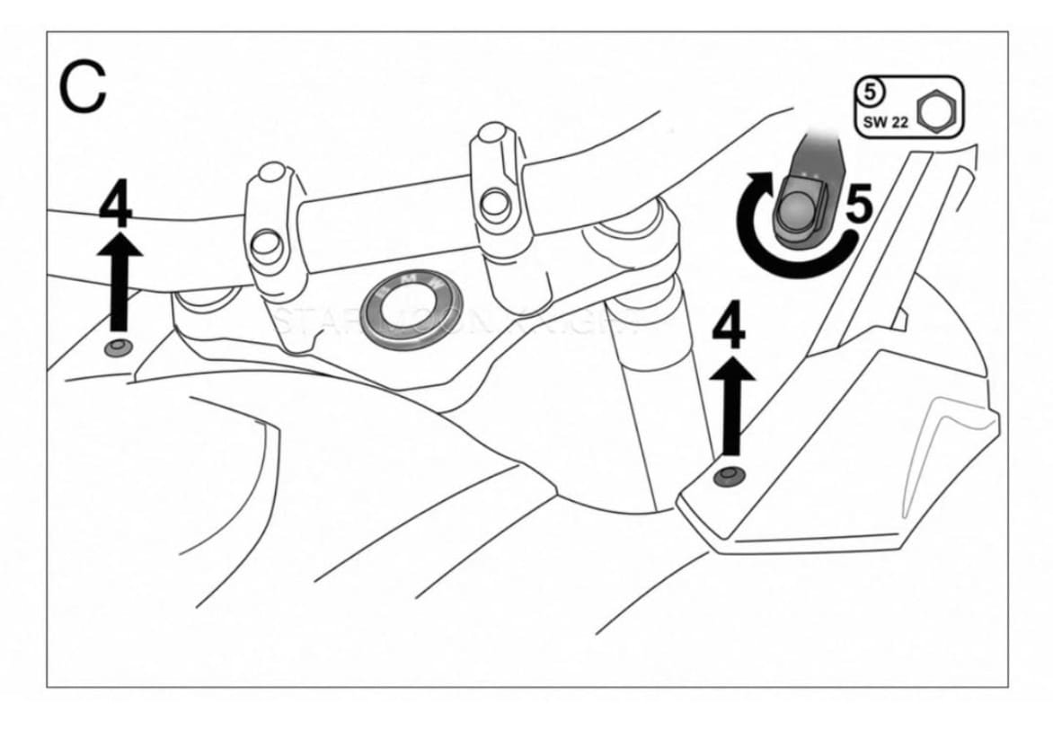 placa deflectora aires BMW gs 1200 / adv gs 1250/ adv - Image 8