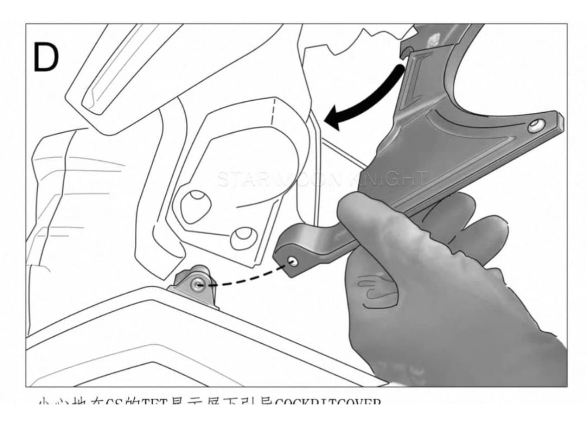 placa deflectora aires BMW gs 1200 / adv gs 1250/ adv - Image 10