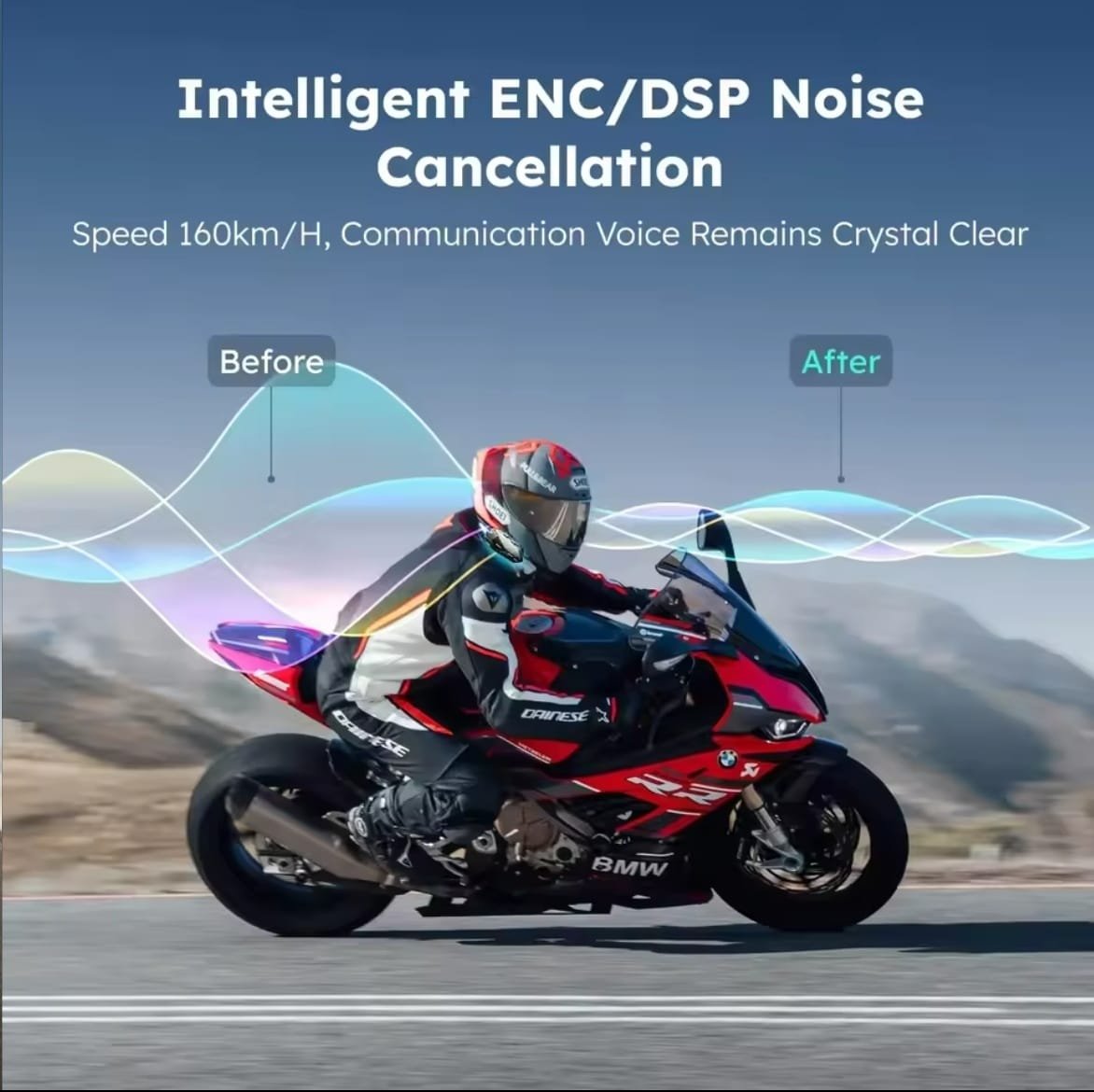 Intercomunicador Bluetooth para motocicleta ASMAX Z1 plus - Image 4