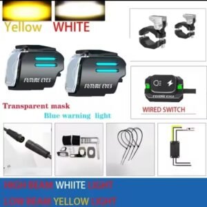 FUTURE EYES-faro auxiliar UF1 Viper 120W para motocicleta