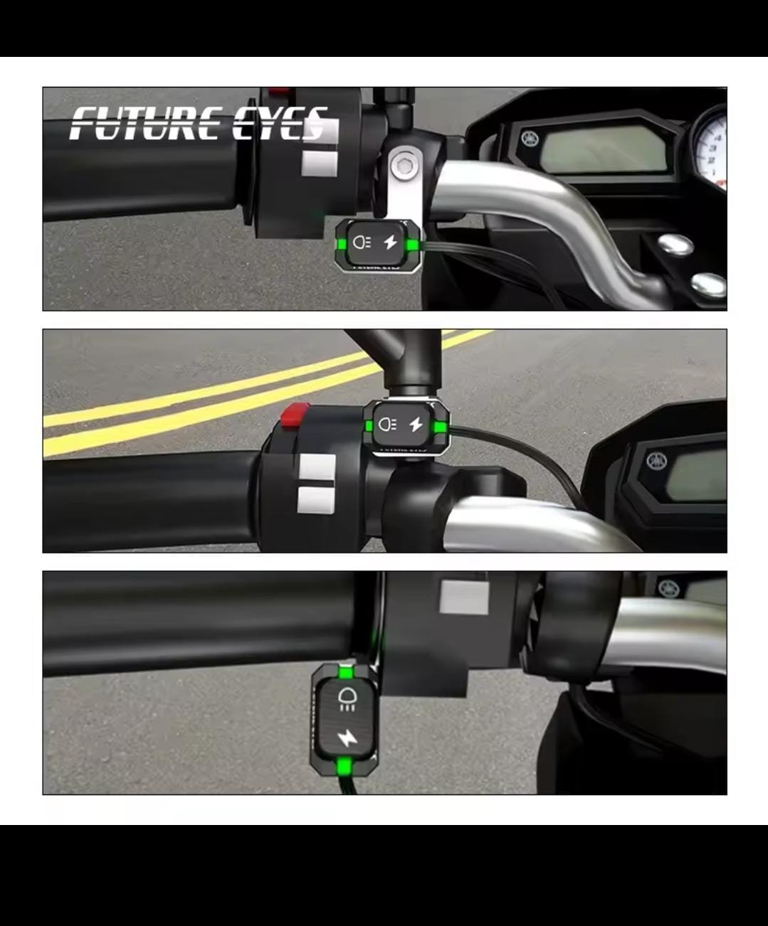 Future Eyes F20X 120W faro auxiliar para motocicleta - Image 3