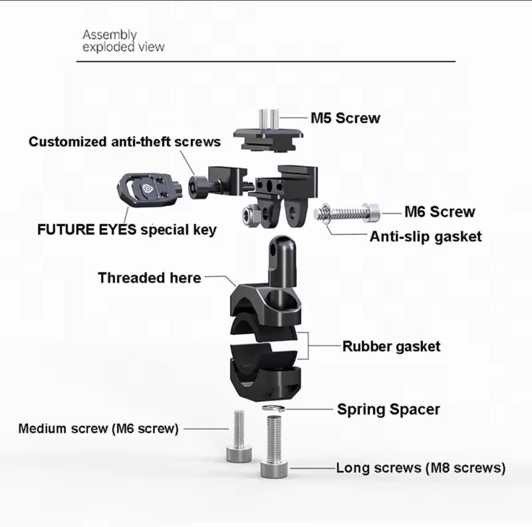 FUTURE EYES F20P- faro auxiliaryantiniebla para motocicleta - Image 5