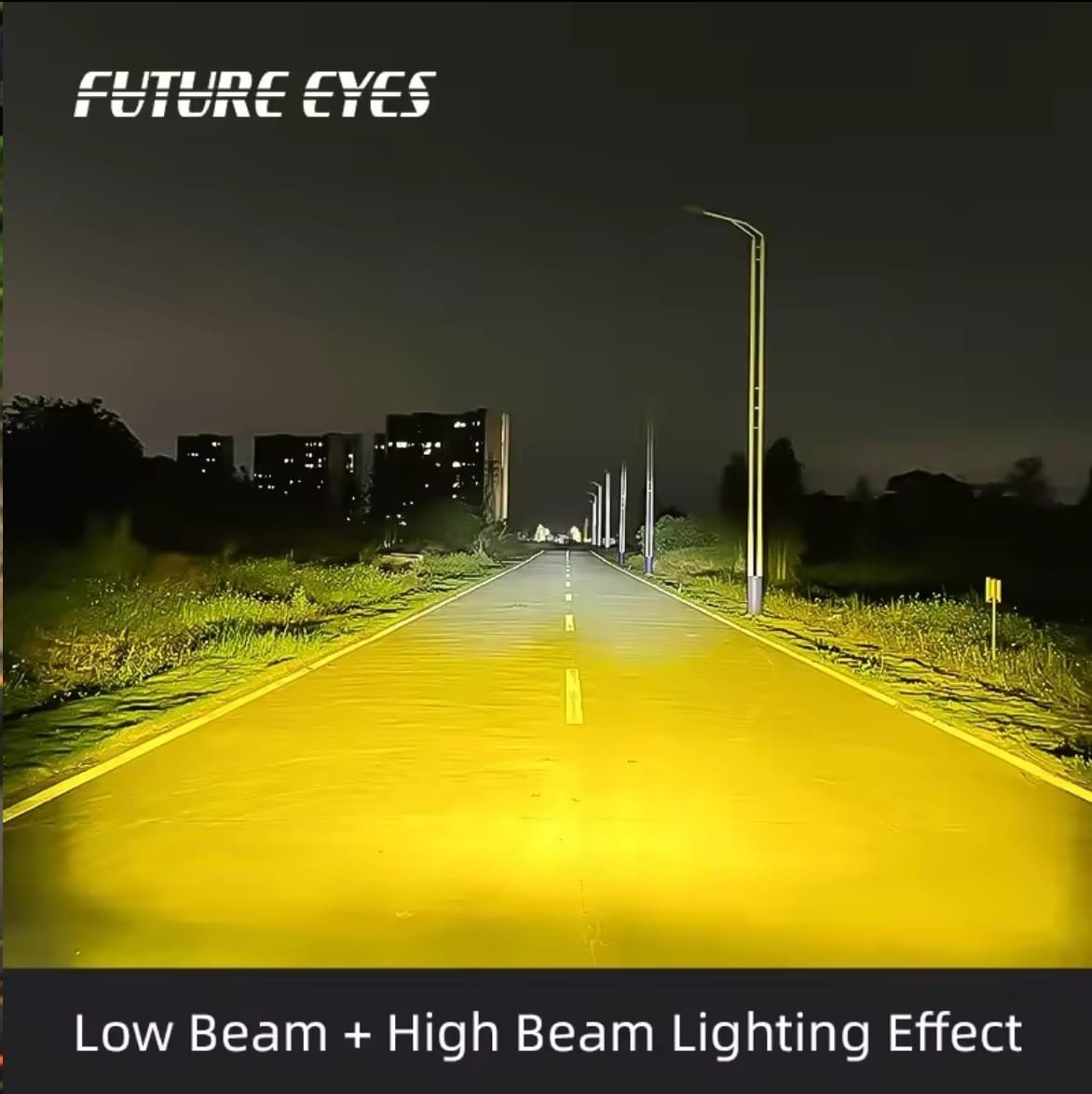 Future Eyes PL40 faro auxiliar 180W para motocicleta - Image 3