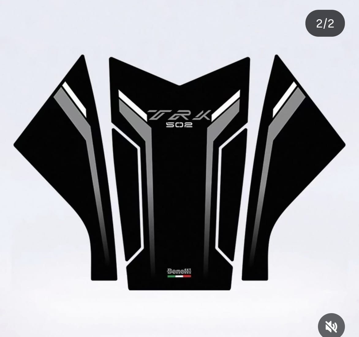 Protectores de tanque con gel antideslizante de 5pieza para benelli trk502 502x - Image 2