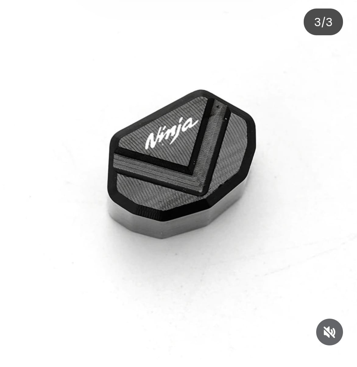 boton aluminio luz de giro kawasaki z900 sirve todo modelo kawasaki - Image 3