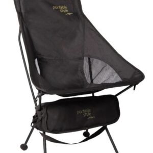 silla compacta plegable camping portatil playa viaje moto alto 1metro maximo soportado130kg
