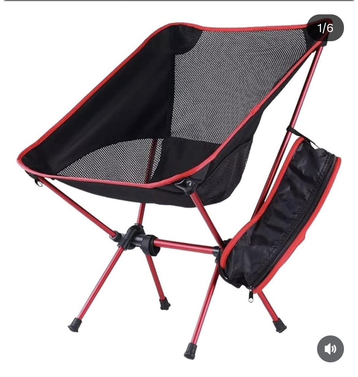 silla compacta plegable camping portatil playa moto 105kg