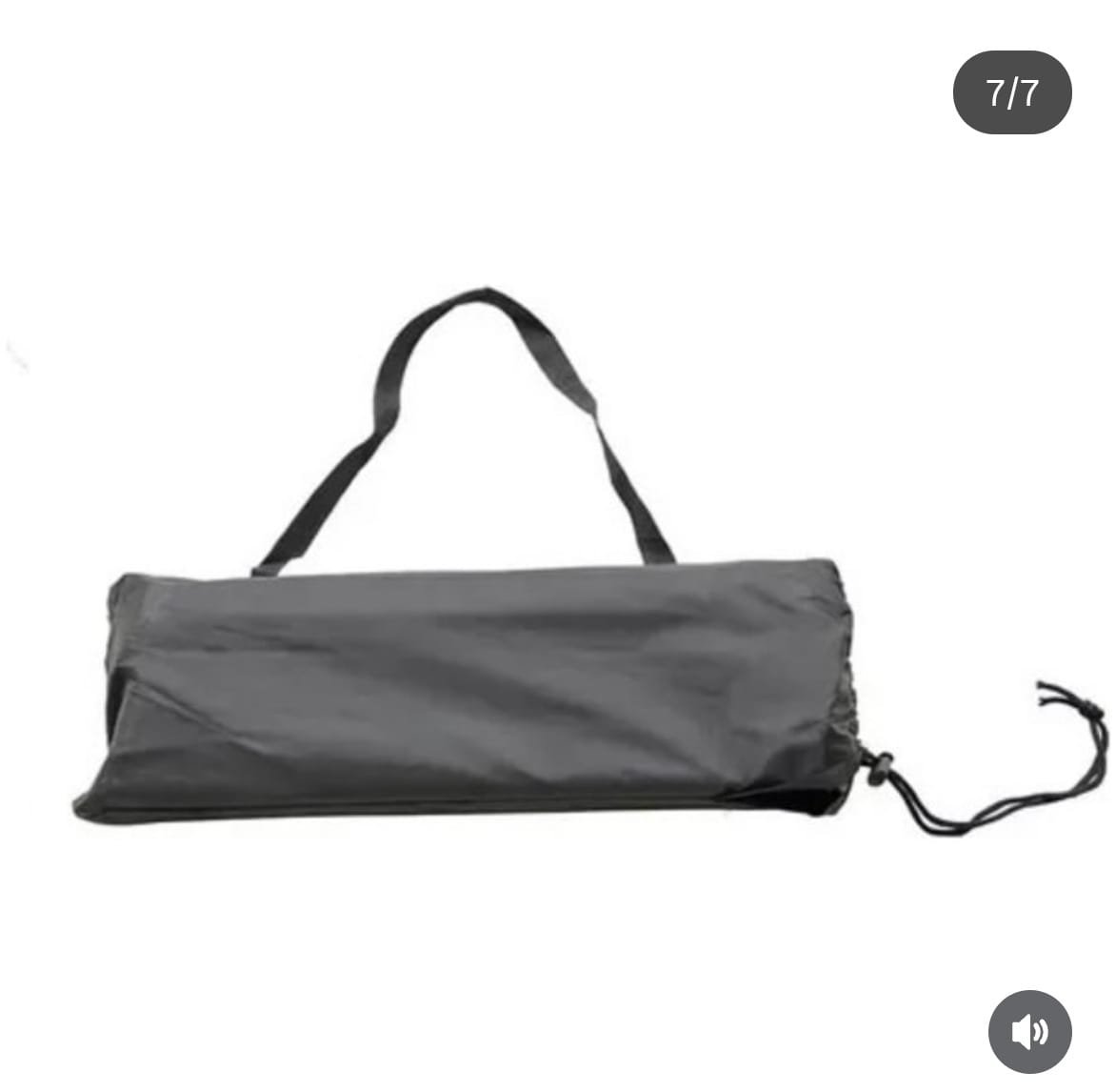 mini mesa portatil ratona plegable aluminio c/bolsa camping viaje con moto plegado en su bolso 40X10 cm - Image 7